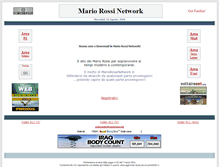 Tablet Screenshot of mariorossi.org